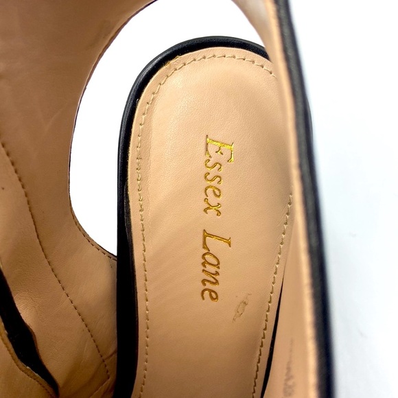 Essex Lane Leather, Black High Heels, Size- 10 M, Excellent Condition. - Picture 6 of 6